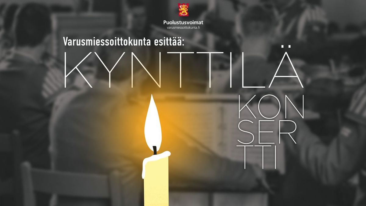 Puolustusvoimien varusmiessoittokunnan jousiyhtyeen kynttil\u00e4konsertti Tikkurilan kirkossa