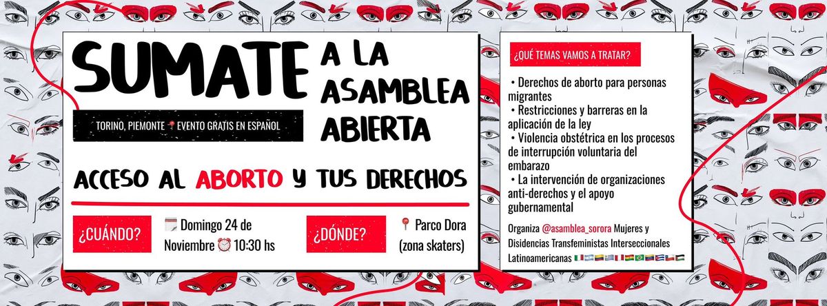 ASAMBLEA ABIERTA SOBRE EL ABORTO EN ITALIA