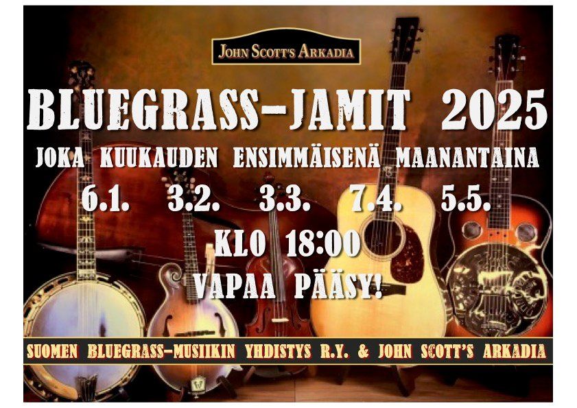 Bluegrass-jamit