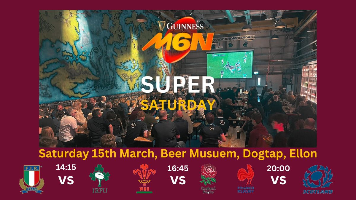 6Nations Super Saturday @ Dogtap