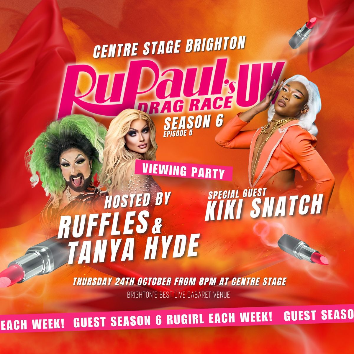 Viewing Party - special guest KiKi Snatch