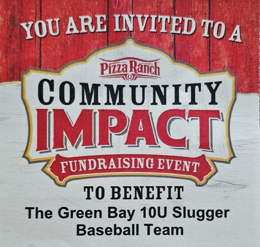 Pizza Ranch 10U Sluggers (Green Team) Fundraiser