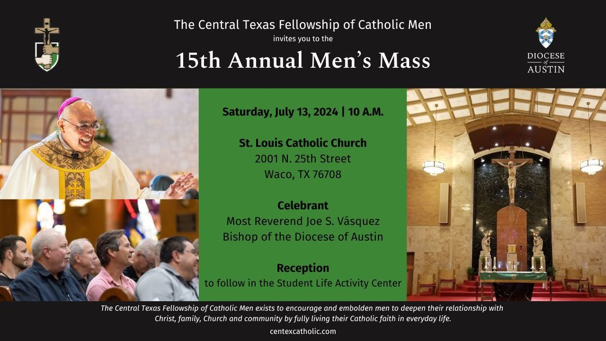 15th Annual Men's Mass
