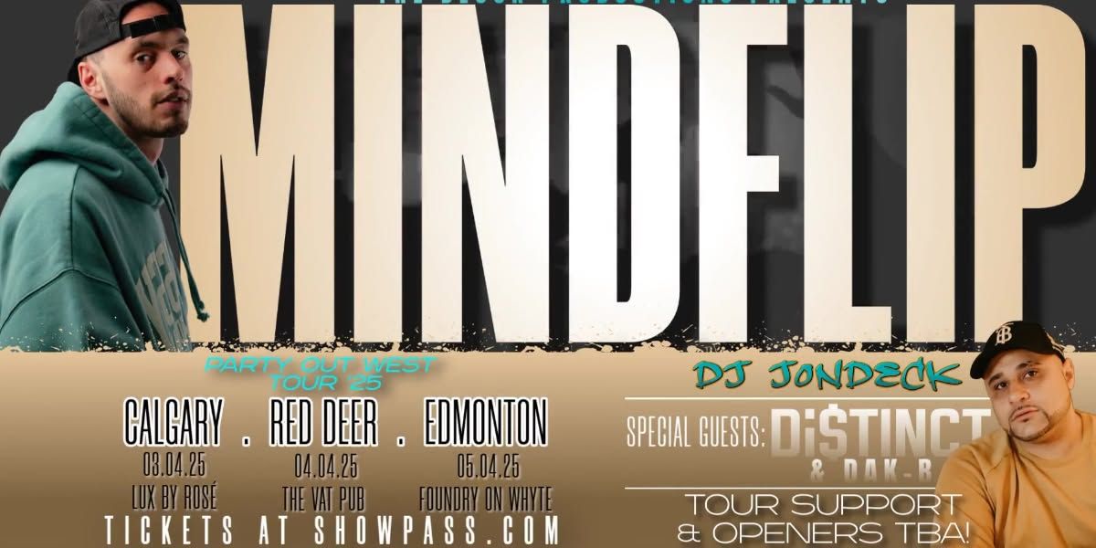 MINDFLIP - LIVE IN RED DEER