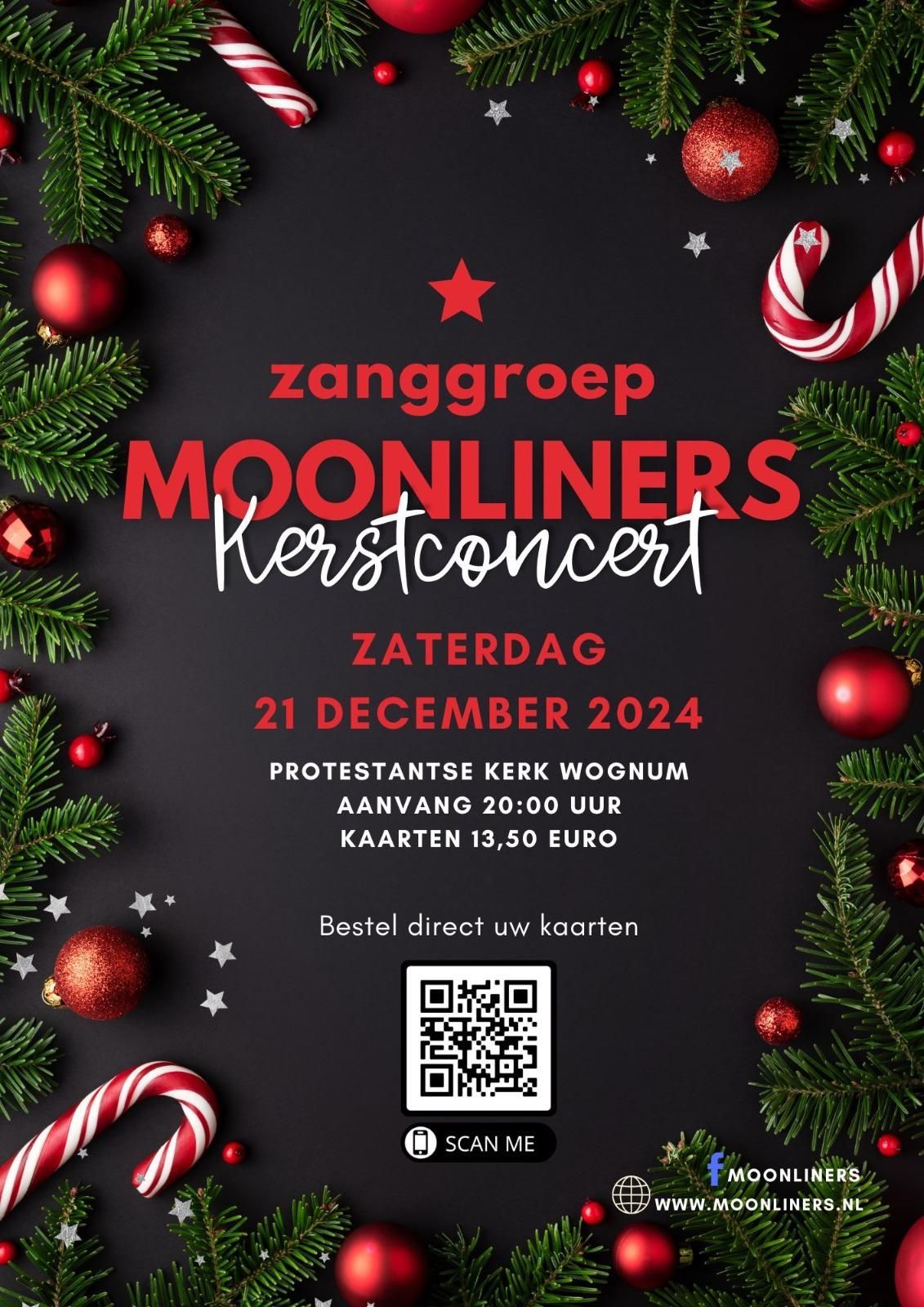 Kerstconcert - Zanggroep de Moonliners 