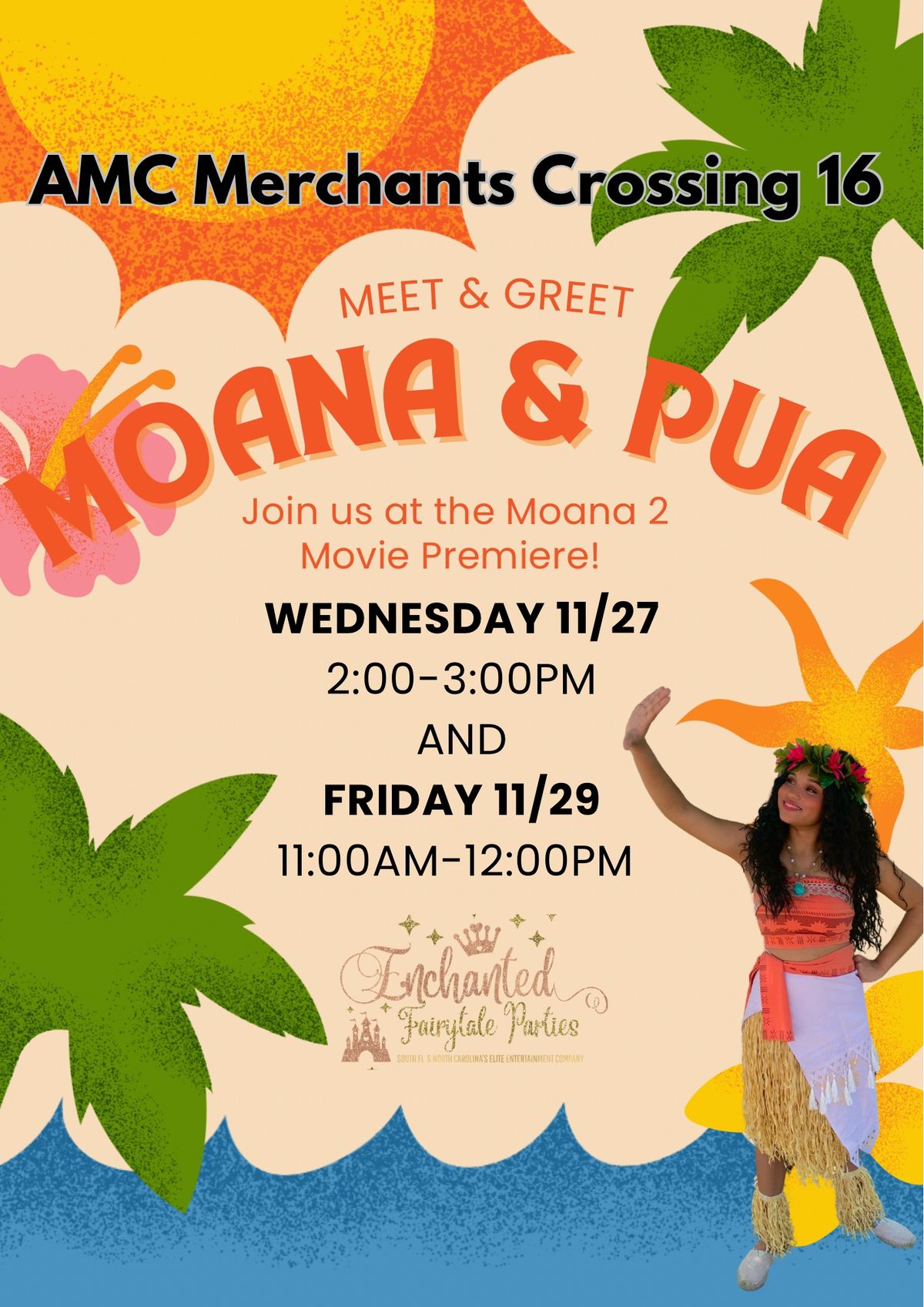 Moana 2 Movie Premiere MEET & GREET