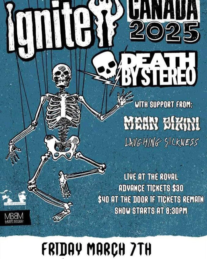 Ignite x Death By Stereo x Mean Bikini x Laughing Sickness Live In Nelson