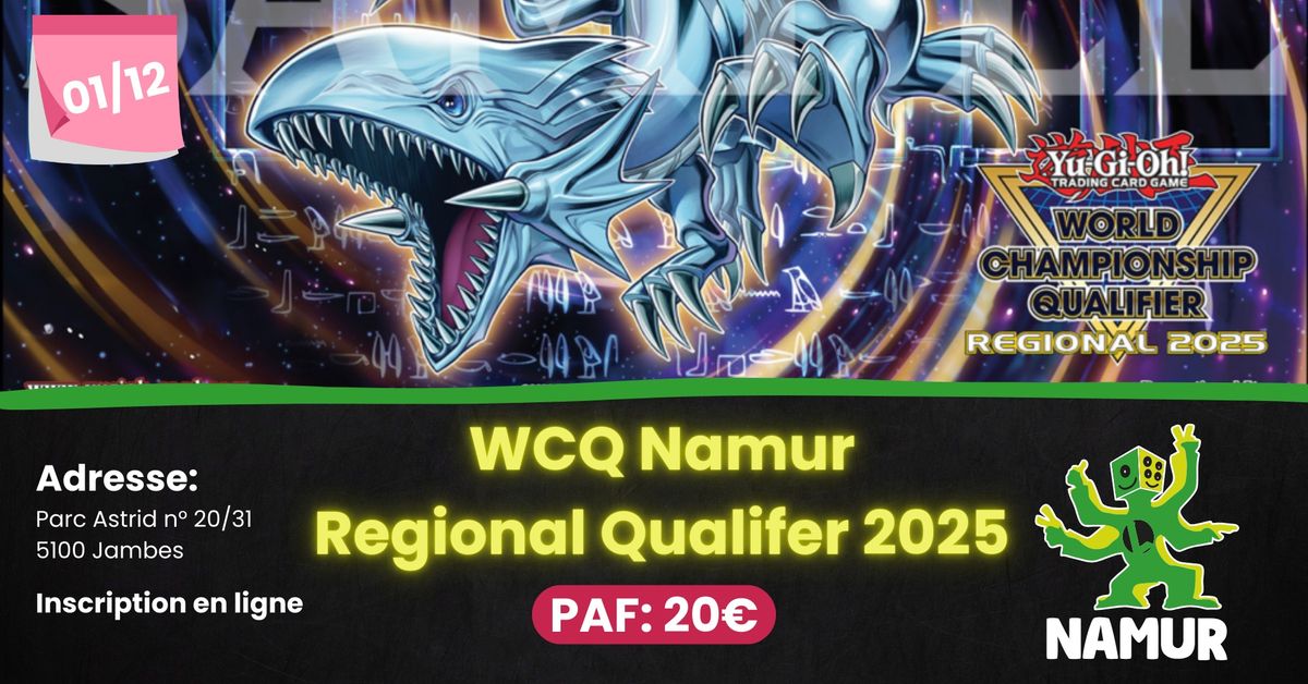 Yu-Gi-Oh! WCQ - Regional Qualifers 2025 - NAMUR - LudoTrotter Namur