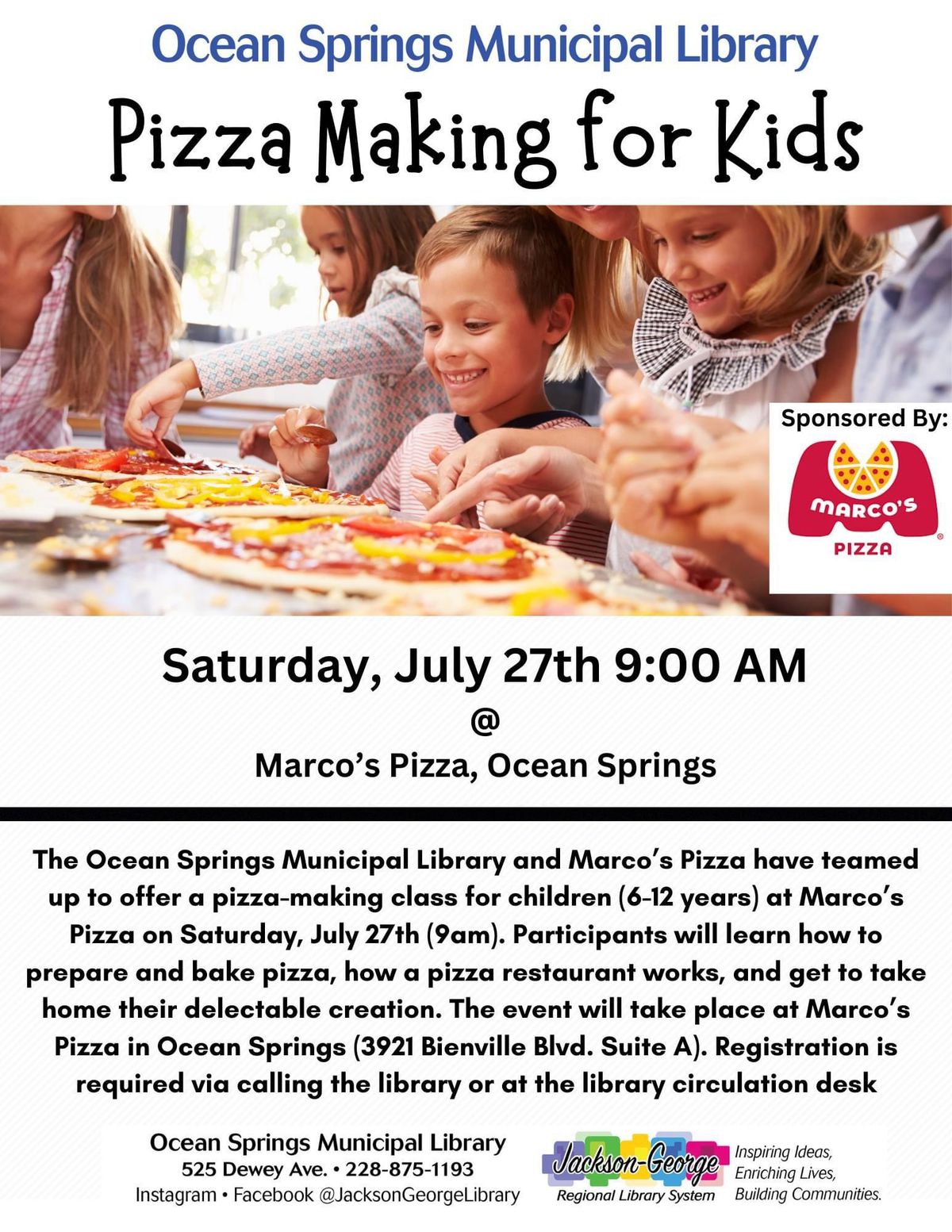 Pizza Making for Kids 