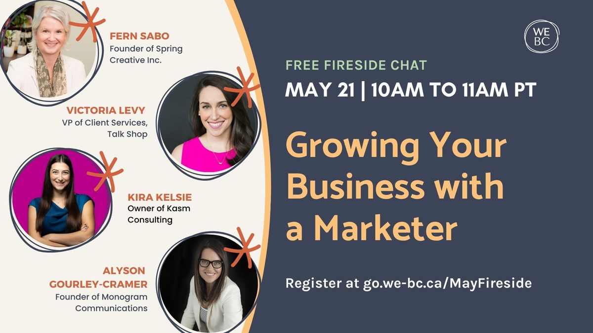Fireside Chat: Growing Your Business with a Marketer