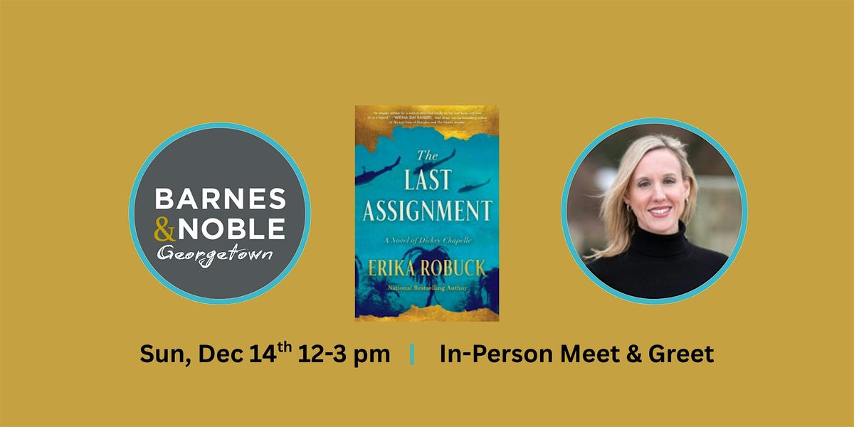 Historical Novelist Erika Robuck Holiday Book Signing