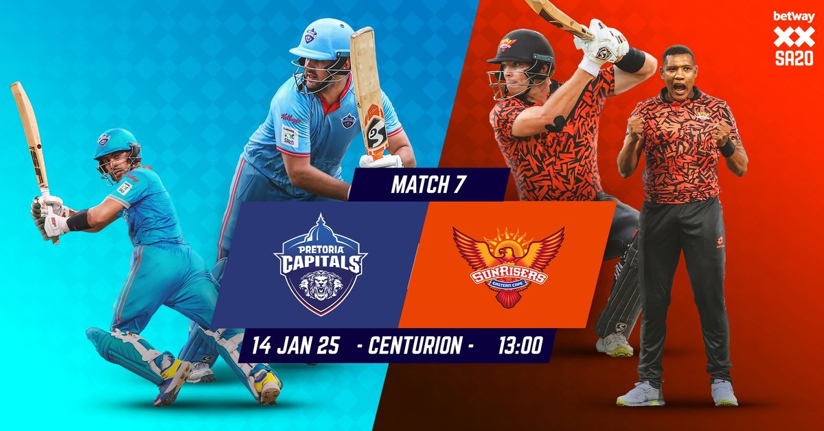 Pretoria Capitals vs. Sunrisers Eastern Cape