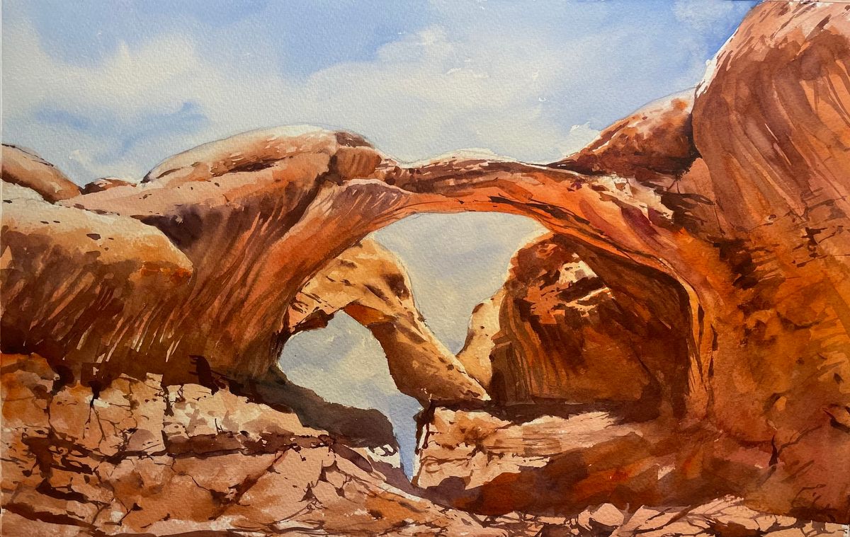 Paint Moab! 2025 Watercolor Workshop & Art Retreat