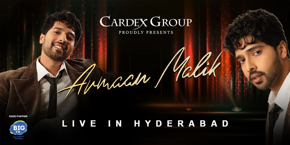 Armaan Malik Live in Hyderabad