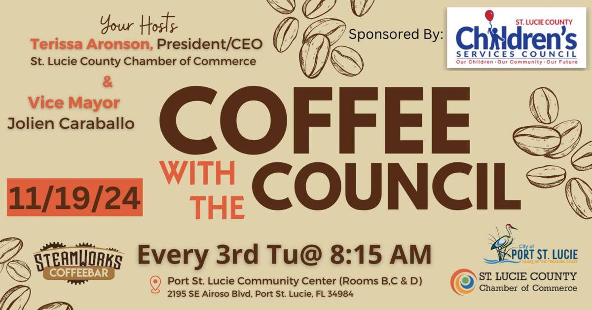 Coffee with the Council 