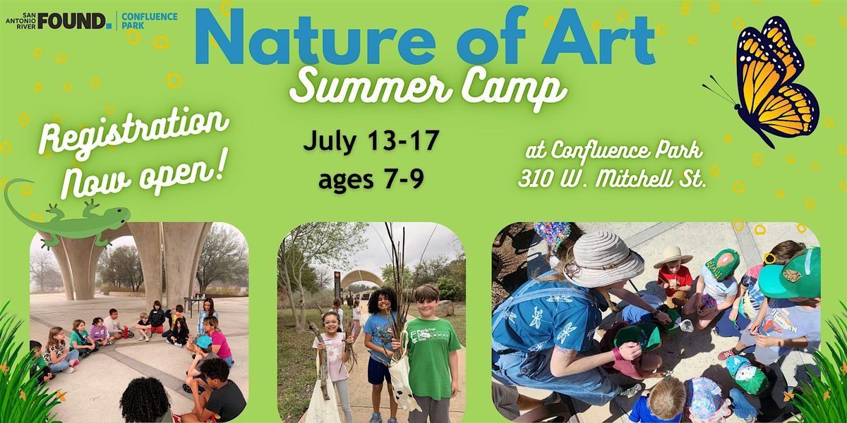 Nature of Art Camp, Week 2 2026: Ages 7-9 (July 13-17)
