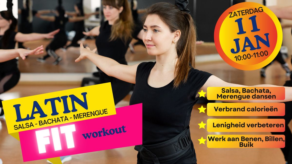 Latin Fit Workout - Proefles- Salsa - Bachata- Merengue 