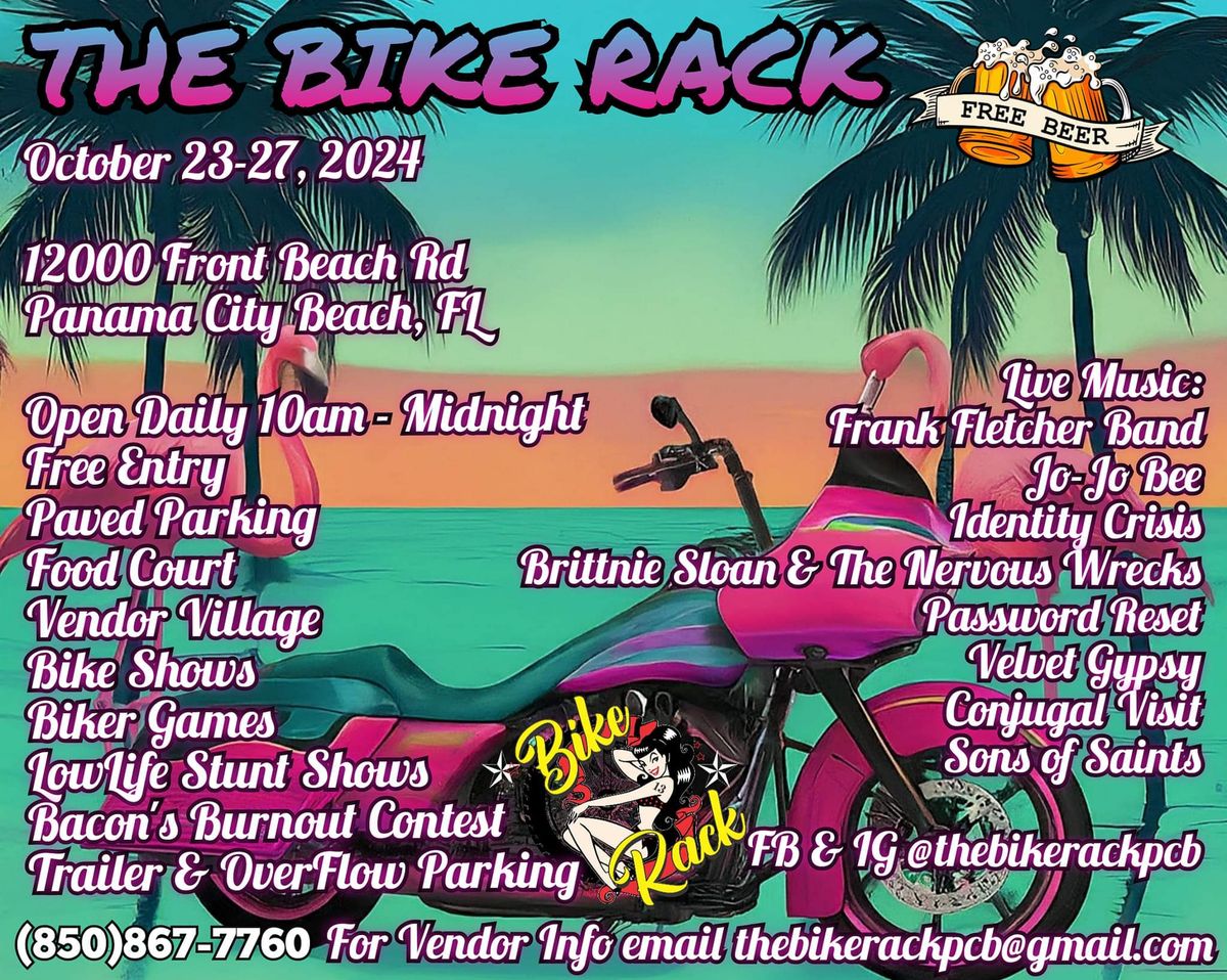 The Bike RacK Fall Rally Oct 23-27, 2024