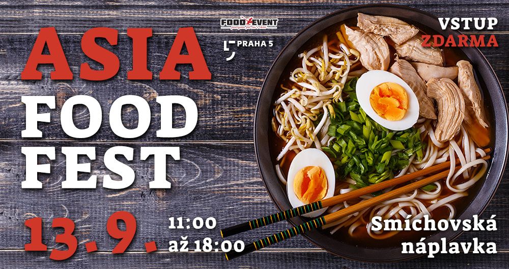 ASIA FOOD FEST na Sm\u00edchovsk\u00e9 n\u00e1plavce 