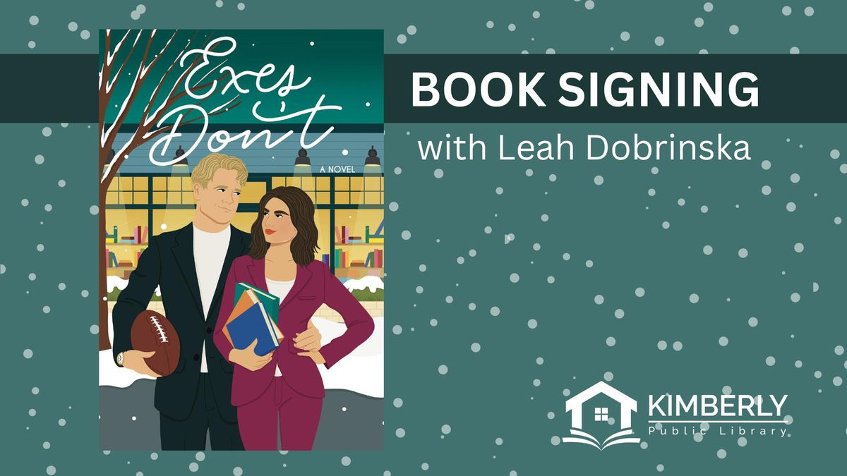 Book Signing with Leah Dobrinska