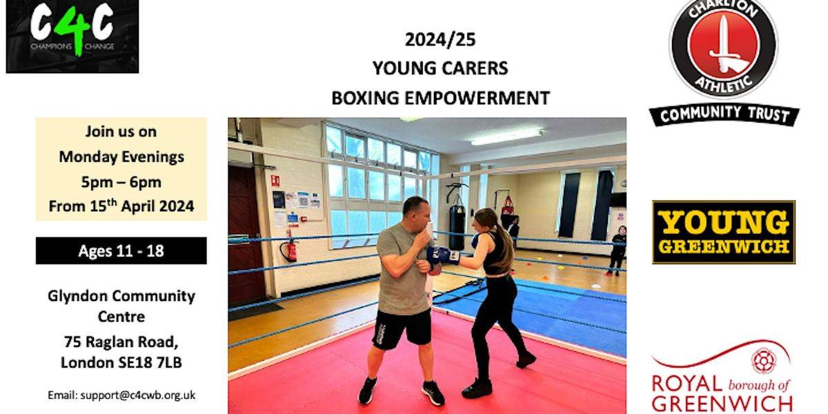 FREE - 2024\/25 Young Carers Boxing Empowerment