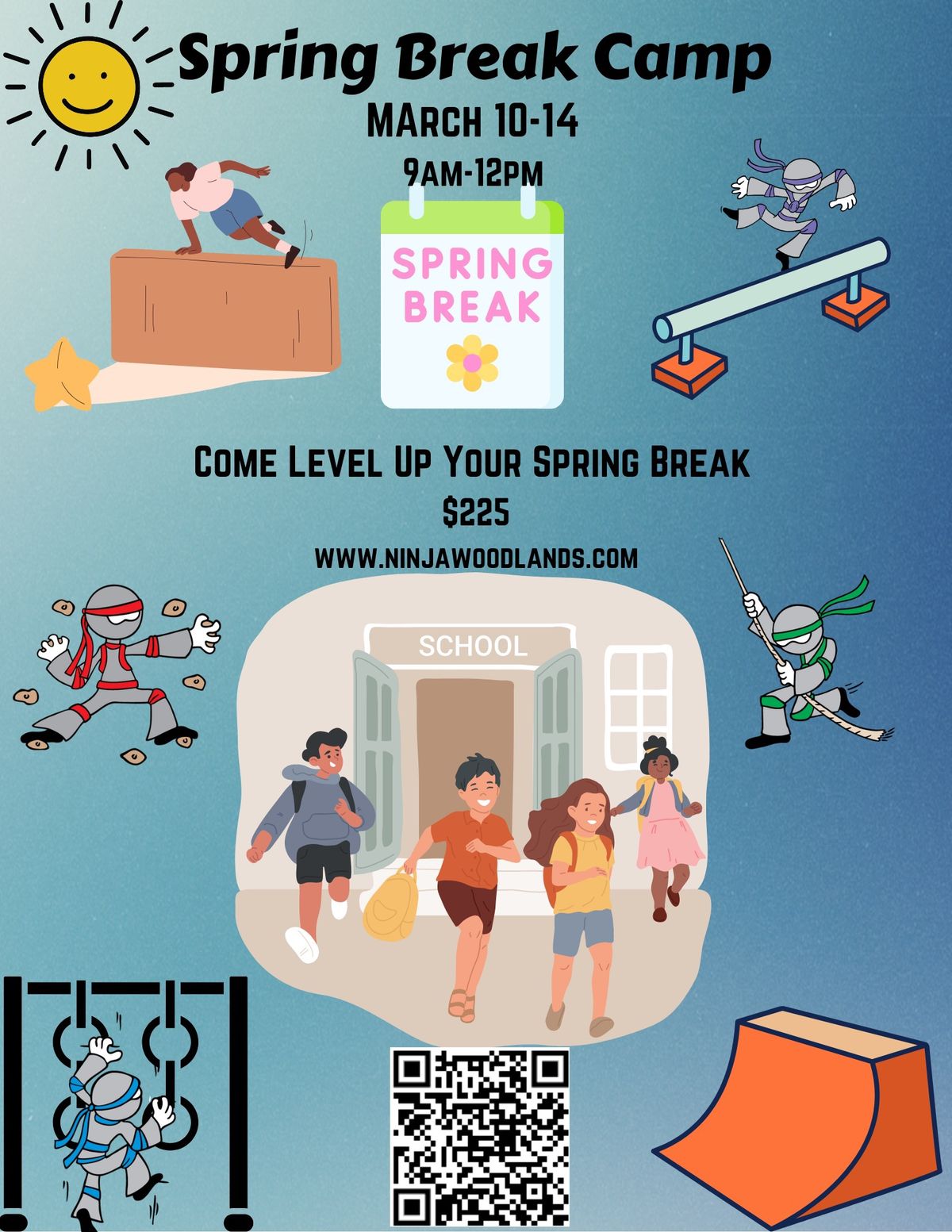 SPRING BREAK NINJA CAMP 