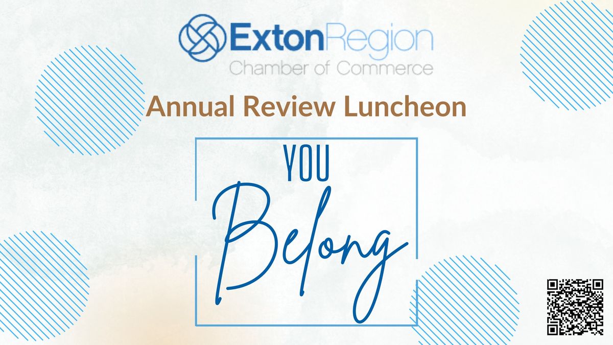 Annual Review Luncheon: You Belong