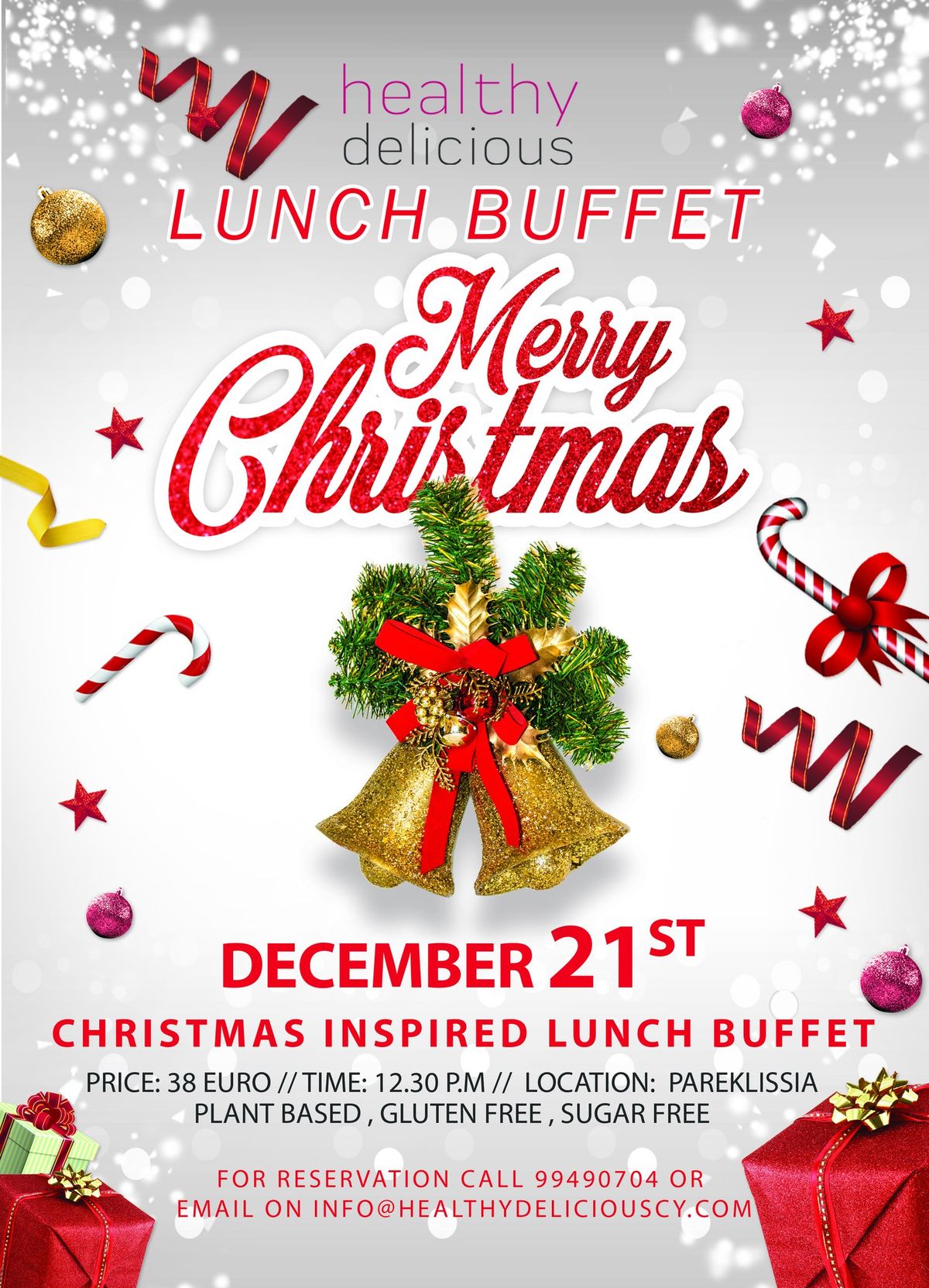 CHRISTMAS LUNCH BUFFET by Healthy Delicious