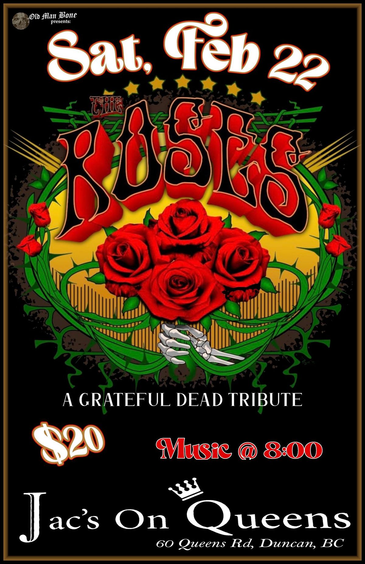 The Roses @ Jac's - A night of The Grateful Dead