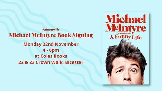 Michael McIntyre Book Signing @ Coles Books