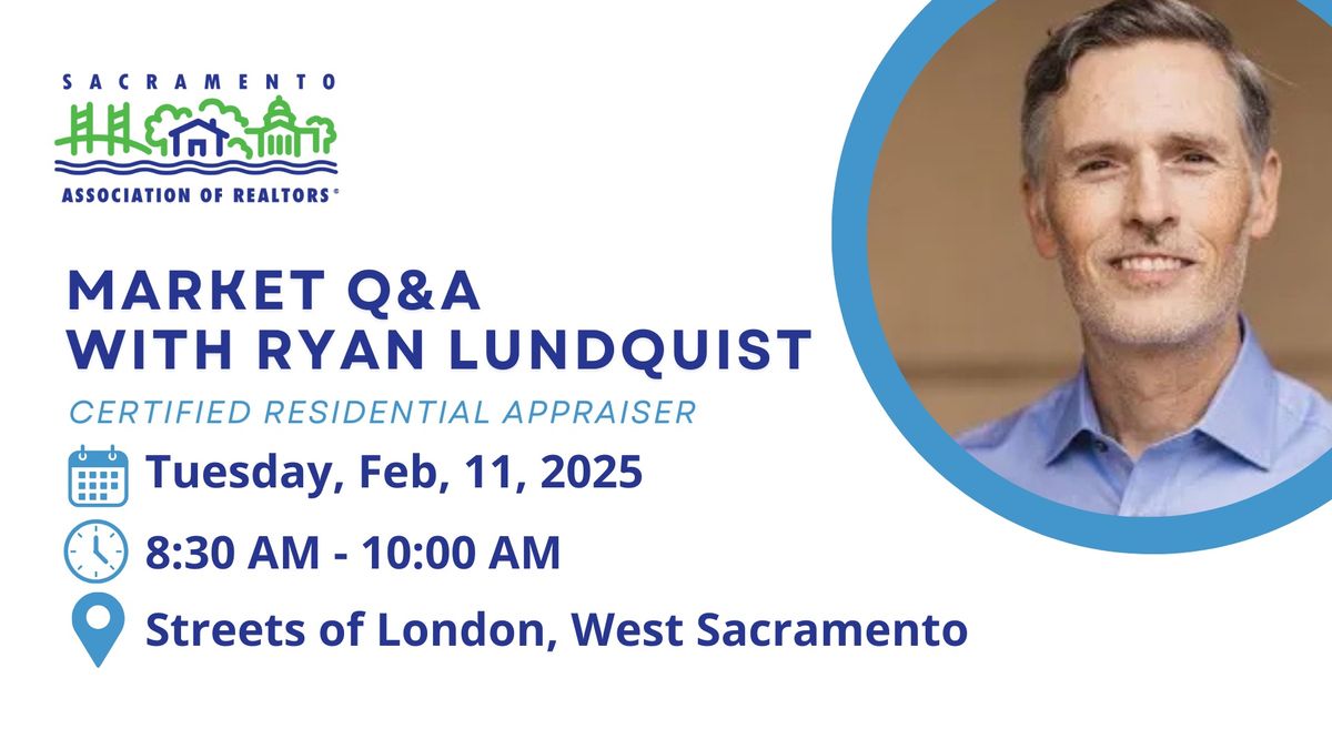 West Sac SAR Meeting: Q&A with Ryan Lundquist 