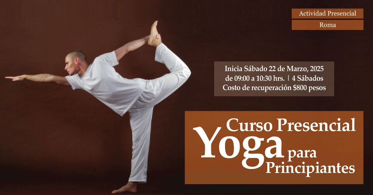 Curso de Yoga para Principiantes (por 4 S\u00e1bados)