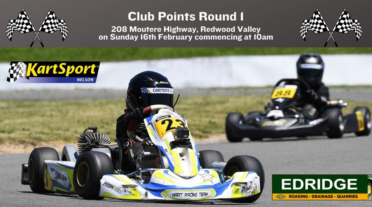 KartSport Nelson 2025 Club Points Round 1