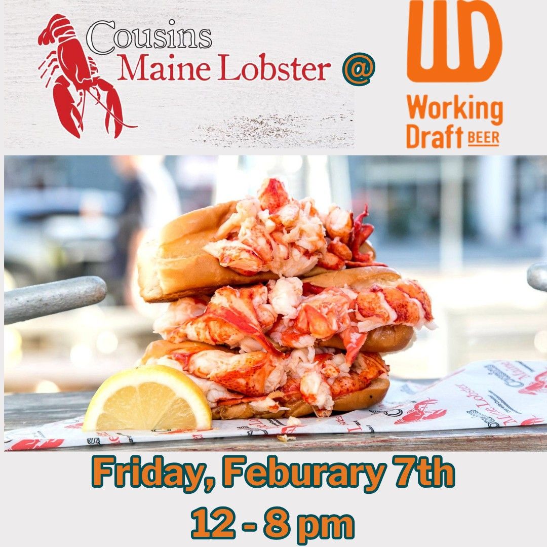 Cousins Maine Lobster Food Truck & Lobstah Roll New England IPA Beer Release