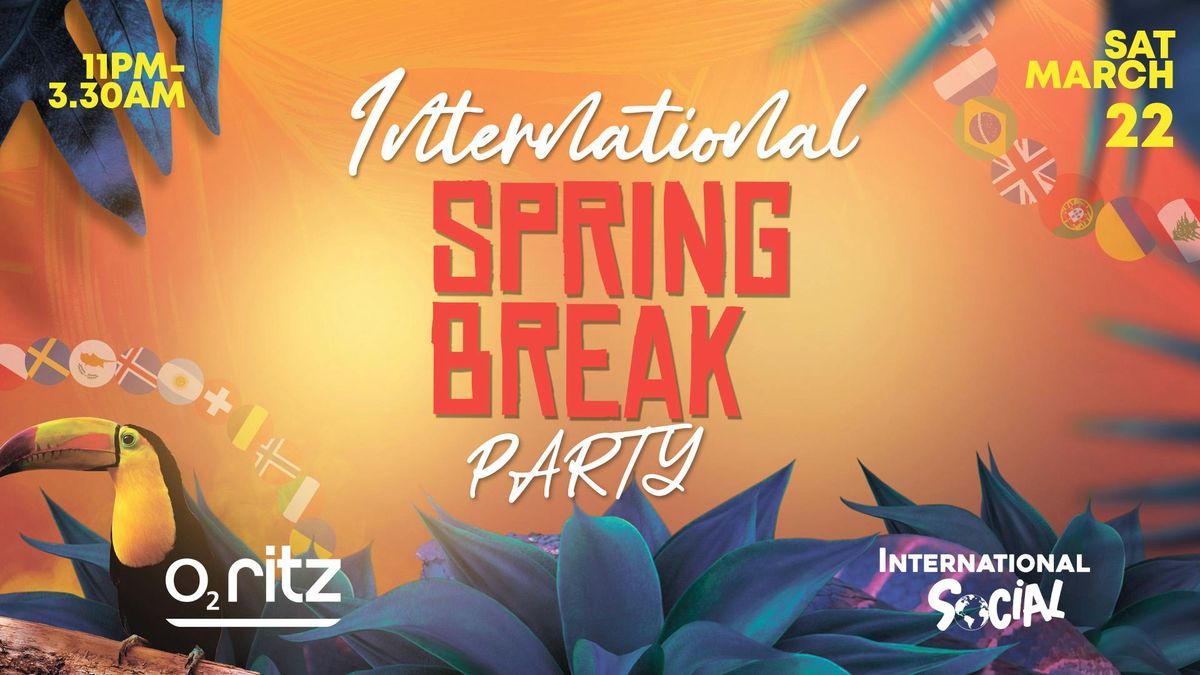 International Spring Break Party | MANCHESTER