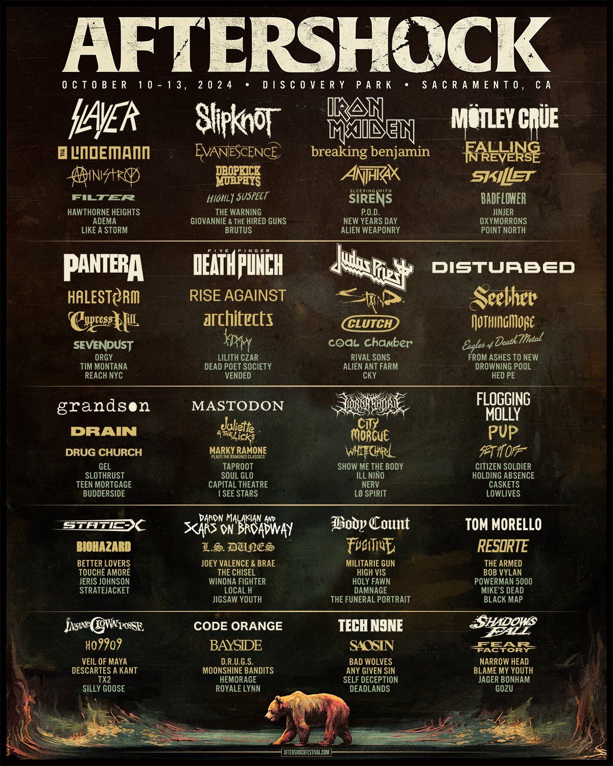 Aftershock Festival: Slayer  Pantera  Till Lindemann & Halestorm - Thursday