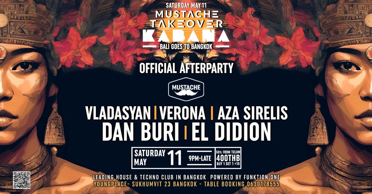 OFFICIAL AFTER PARTY | Mustache x Kabana Takeover at Mustache Club