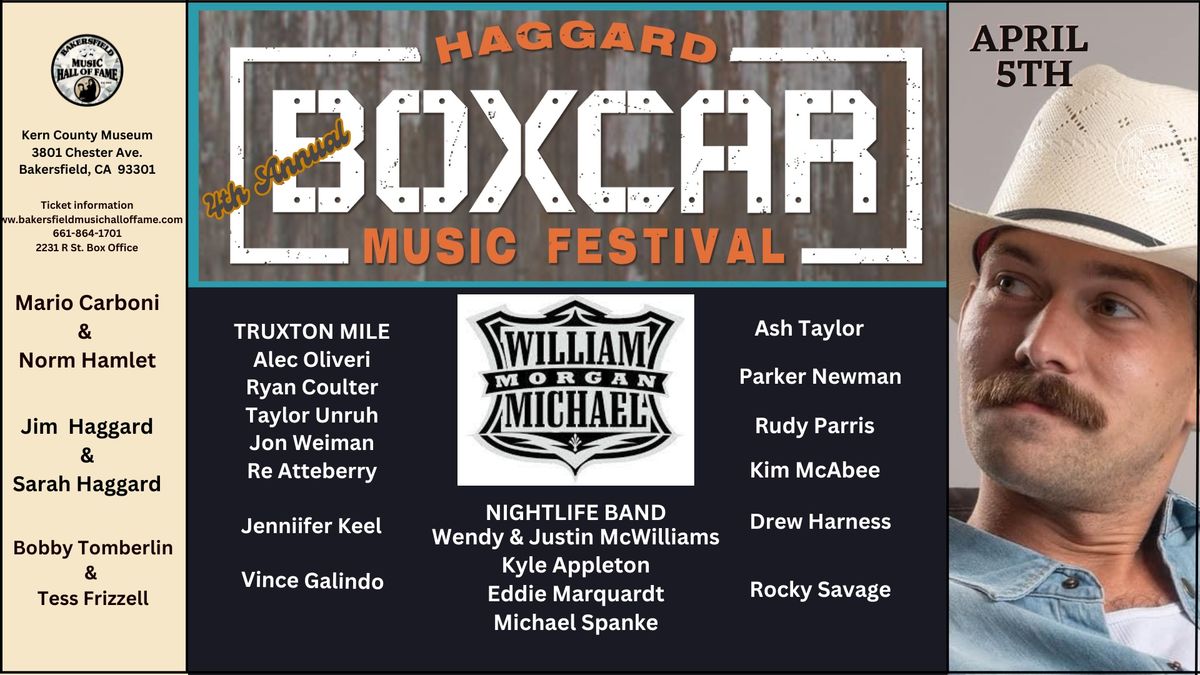 Haggard Boxcar Festival 2025