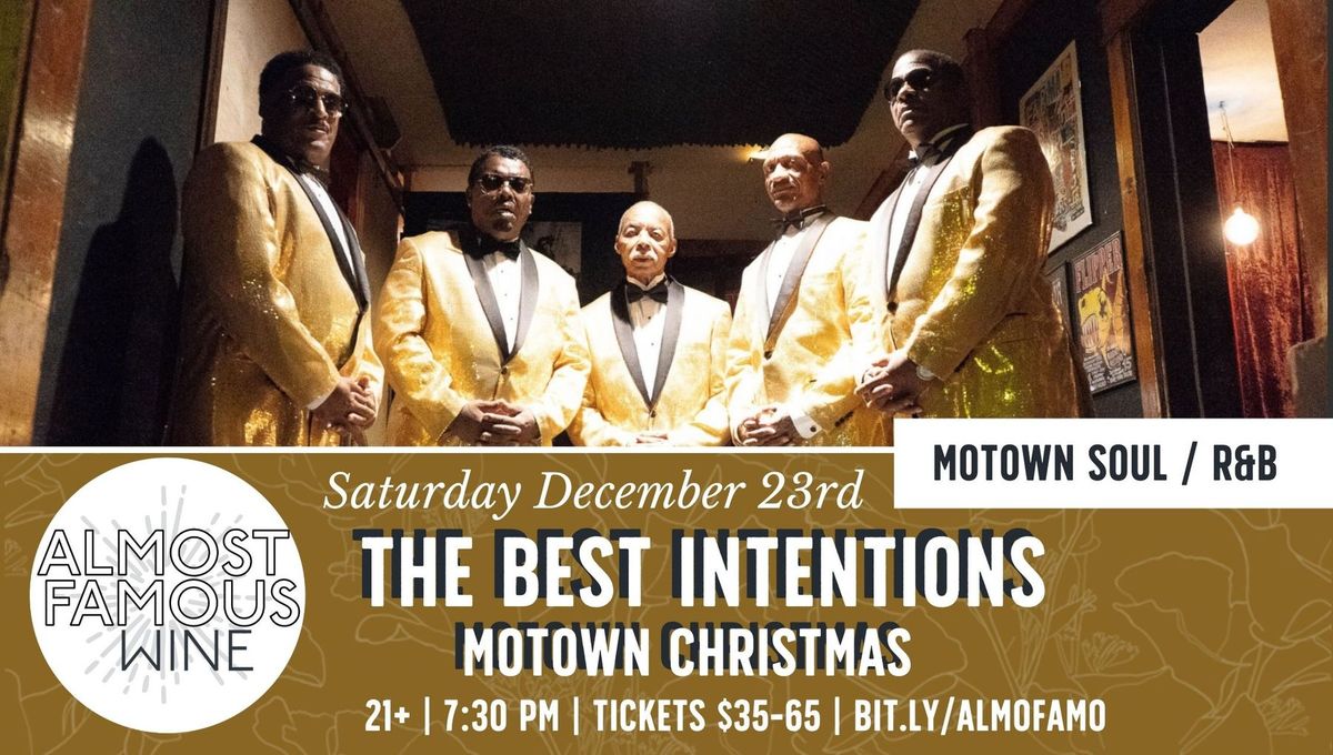 The Best Intentions - Motown Acts Experience