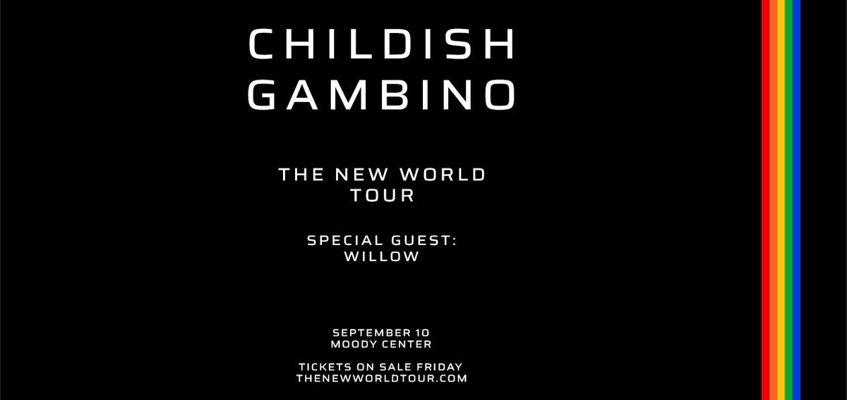 Childish Gambino - The New World Tour