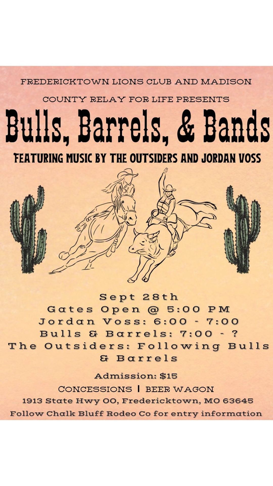 Bulls, Barrels, & Bands ft The Outsiders & Jordan Voss