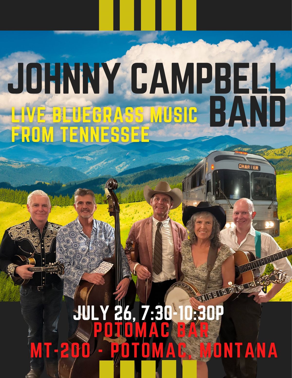 Johnny Campbell Band at Potomac Bar