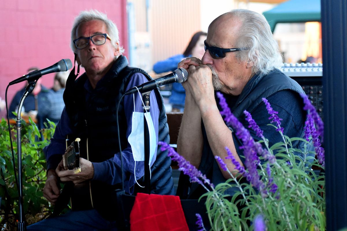 Peter Wilson with Bob Littell @ Secret Trail Brewing Co