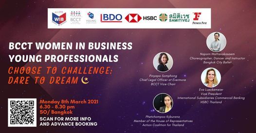 BCCT Women in Business Group\/Young Professionals: Choose to Challenge \u2013 Dare to Dream