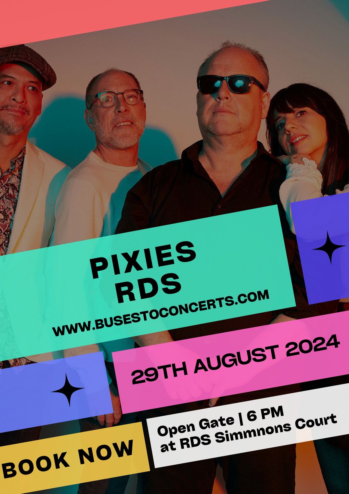 PIXIES - RDS ARENA - 29TH AUGUST 2024.