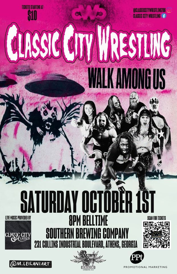 Classic City Wrestling Presents "Walk Among Us" Live! 