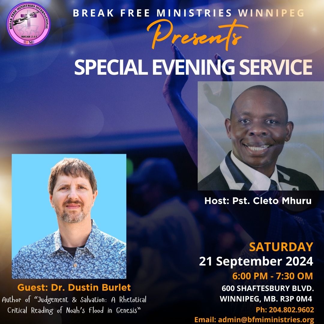 Special Saturday Evening Service