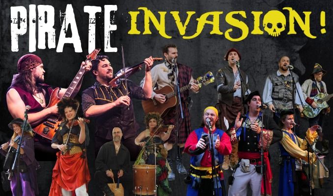 Pirate Invasion feat. The Hooligans, Madwitch, The Bards and The Adventurers