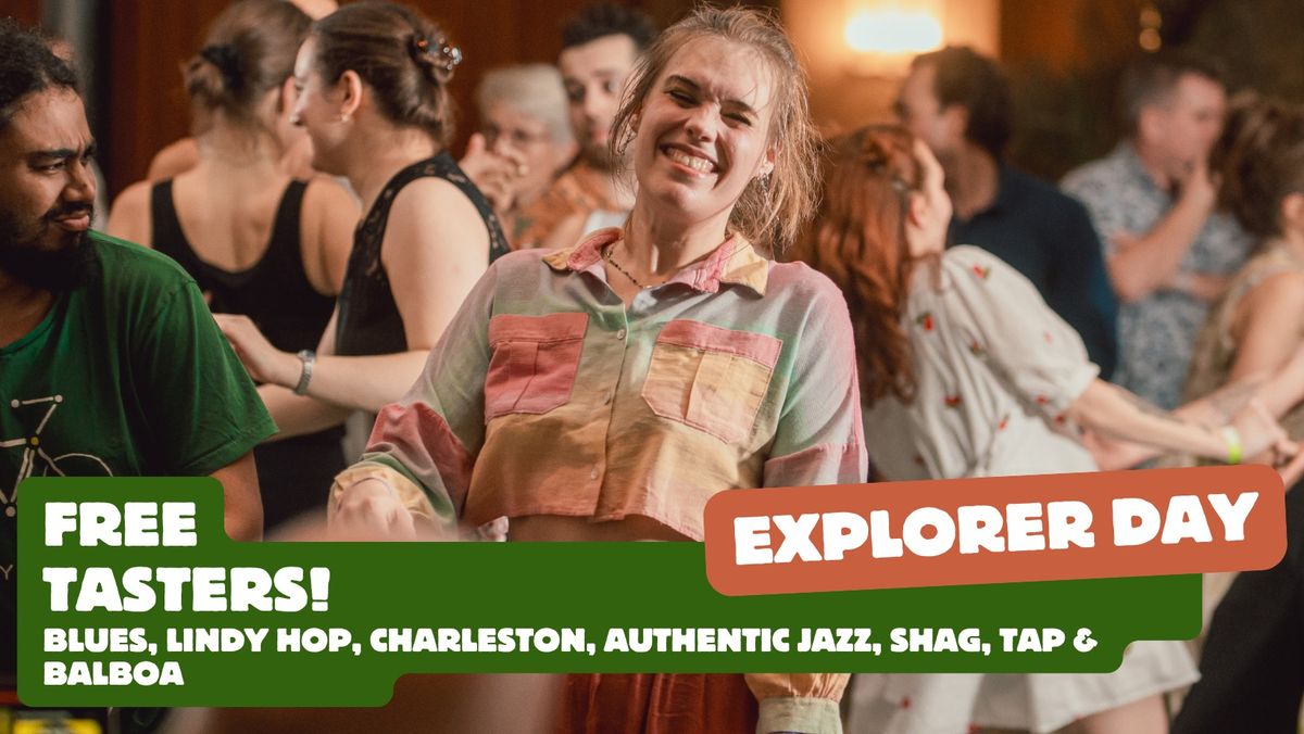 SWING PHILOSOPHY'S EXPLORER DAY - FREE classes!