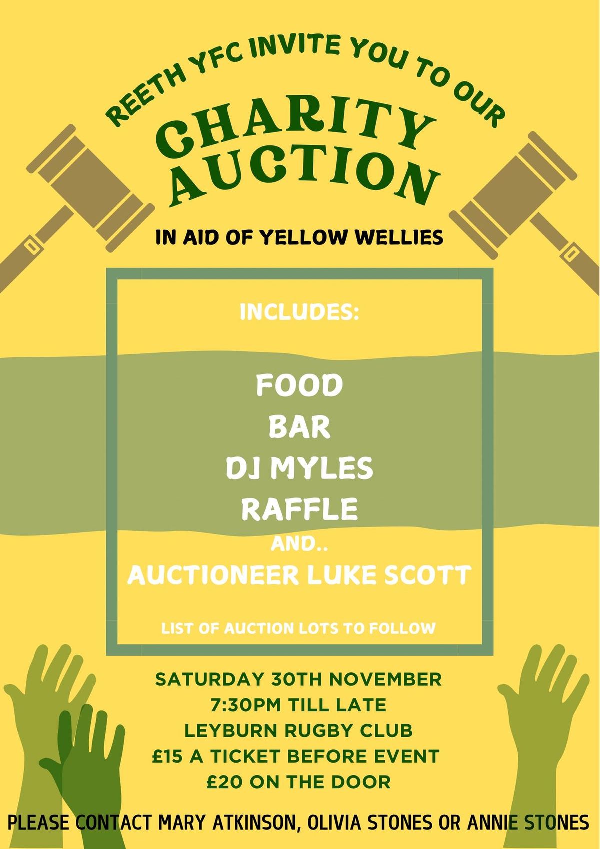 Reeth YFC Charity Auction